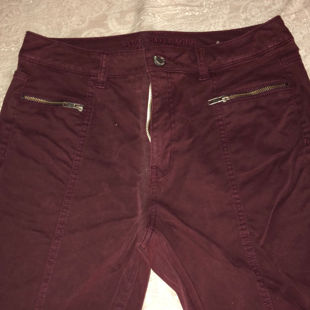 Purple American eagle Jeggings (PRICE NEGOTIABLE!)